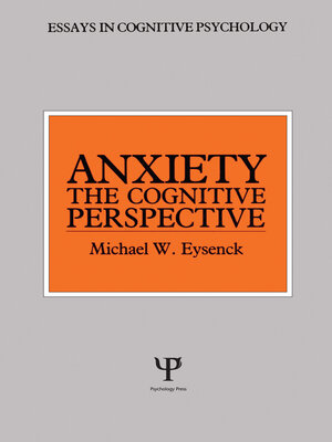 cover image of Anxiety